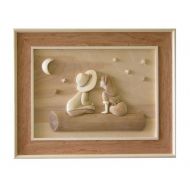Innocence 3D Handcarved Wooden Pictures