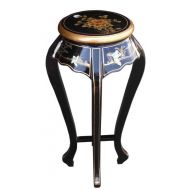 MOP Black Lacquer Plant Stand