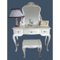French Style Handcarved Lindenwood Furniture - Antique Ivory