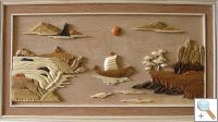 River Scenery 3D Handcarved Wooden Pictures