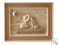 Innocence 3D Handcarved Wooden Pictures