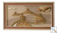 Great Wall Of China 3D Handcarved Wooden Pictures