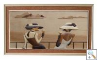 High Society 3D Handcarved Wooden Pictures
