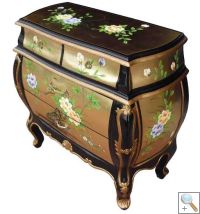 Gold Leaf Chest of Drawers